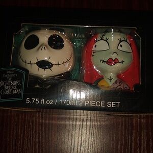 Nightmare Before Christmas Disney Tim Burton's Jack & Sally Mini Glasses